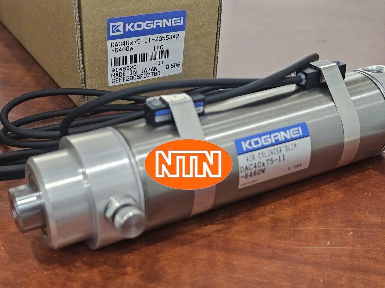 Slim Cylinder Koganei DAC40X75-11-ZG553A2-6460W Xi lanh khí nén