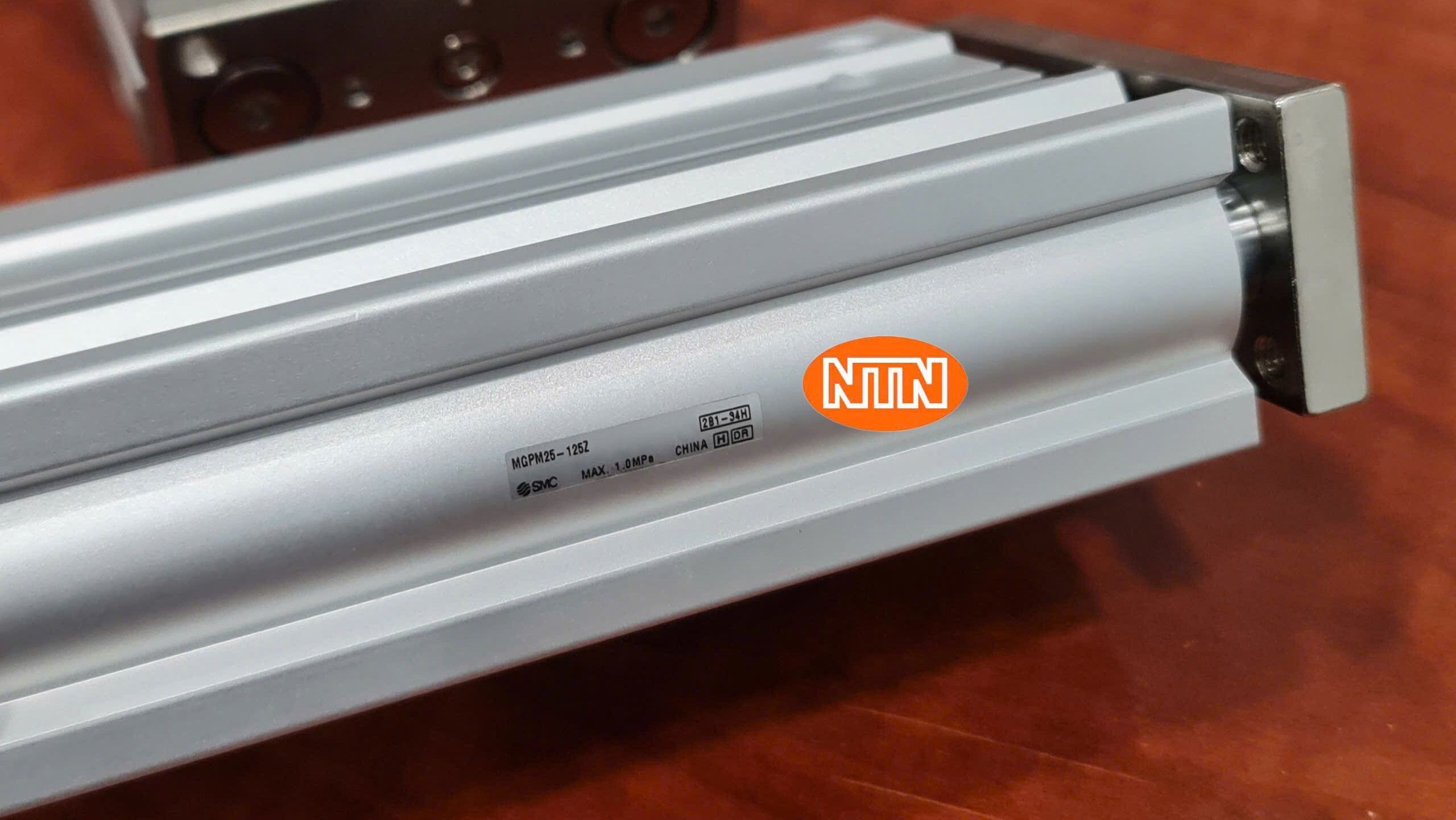 Compact Guide Cylinder SMC MGPM25-125Z Xy lanh khí nén