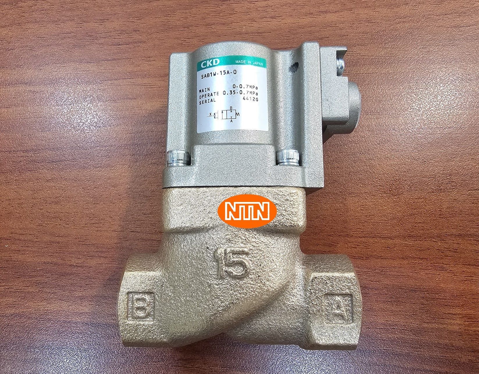 Cylinder Valve CKD SAB1W-15A-O Van khí nén