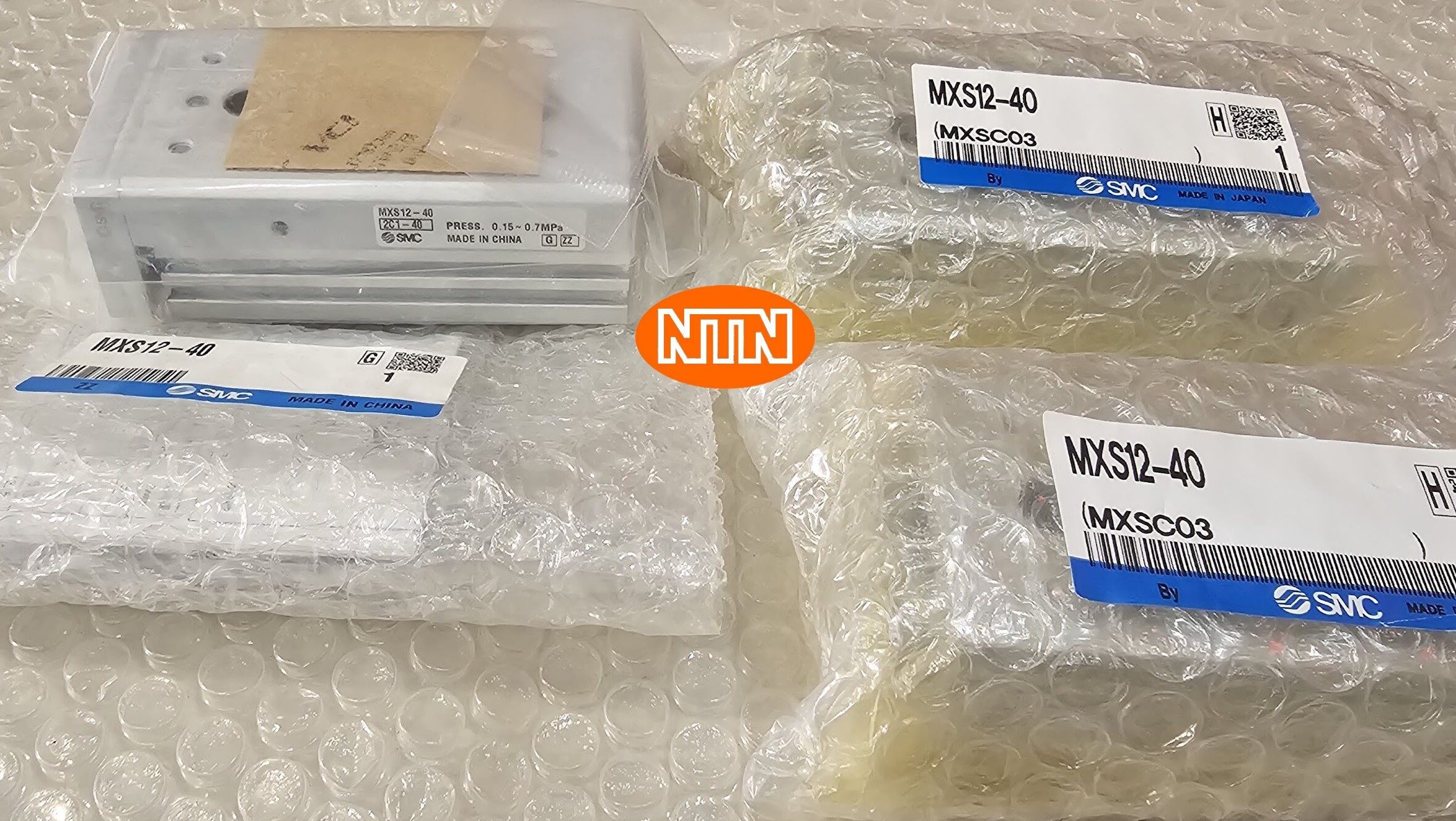 Air Cylinder SMC MXS12-40 Xi lanh khí nén