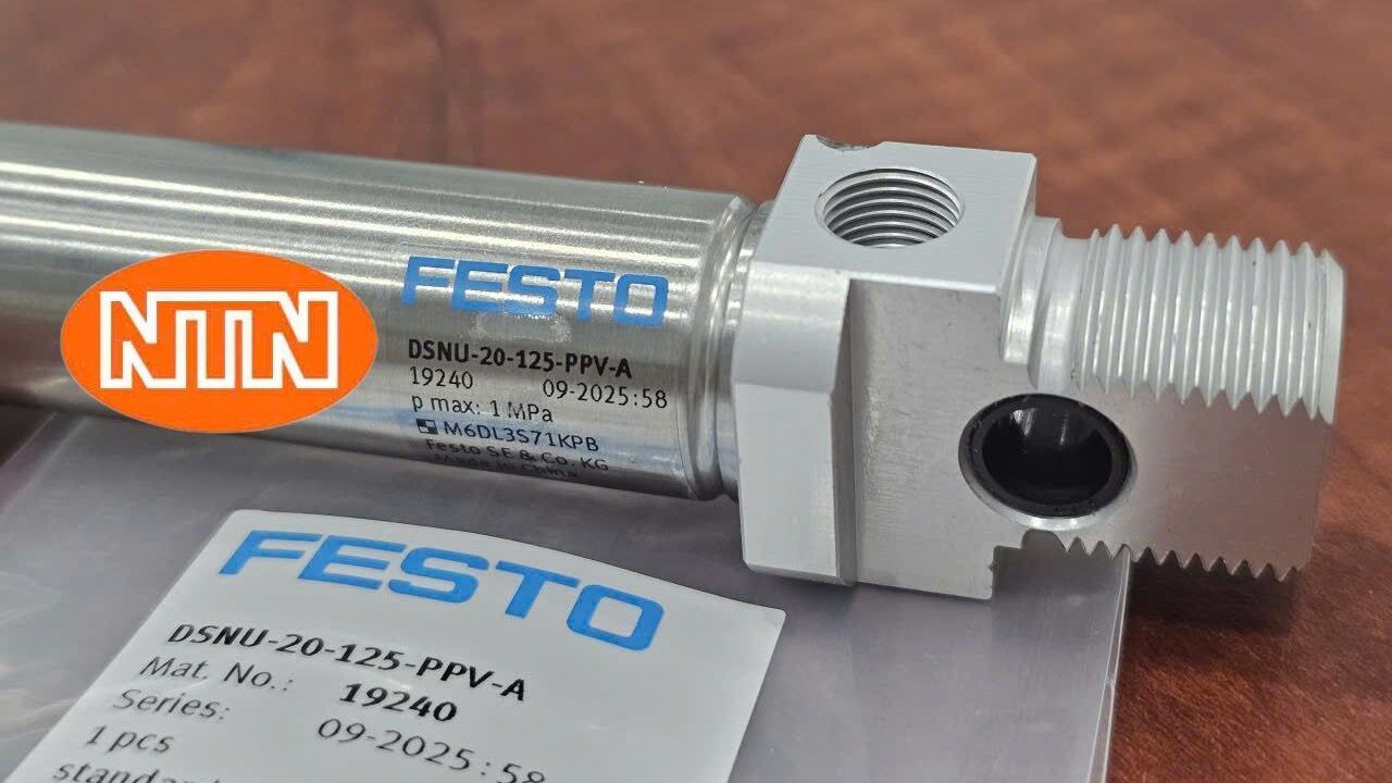 Air Cylinder Festo DSNU-20-125-PPV-A 19240 Xi lanh khí nén